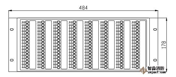 海灣GST-LD-SD128H 總線制操作盤結(jié)構(gòu)特征、安裝與布線